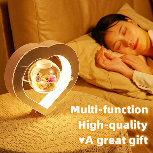 Heart Floating Table LED Night Light Magnetic Levitation Creatives Lamp Desk Lamp - Heart Levitation LED Night Light – Romantic Floating Desk Lamp for Home Décor