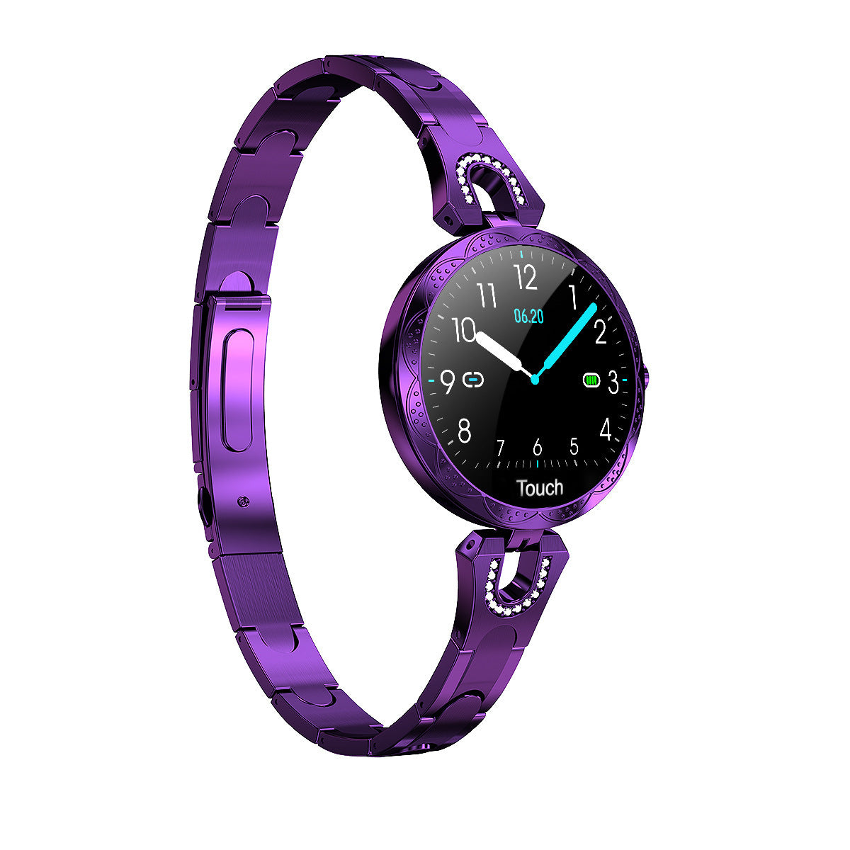 Fashion Women's Smart Watch with Heart Rate Monitor, Waterproof Fitness Tracker, and Health Monitoring