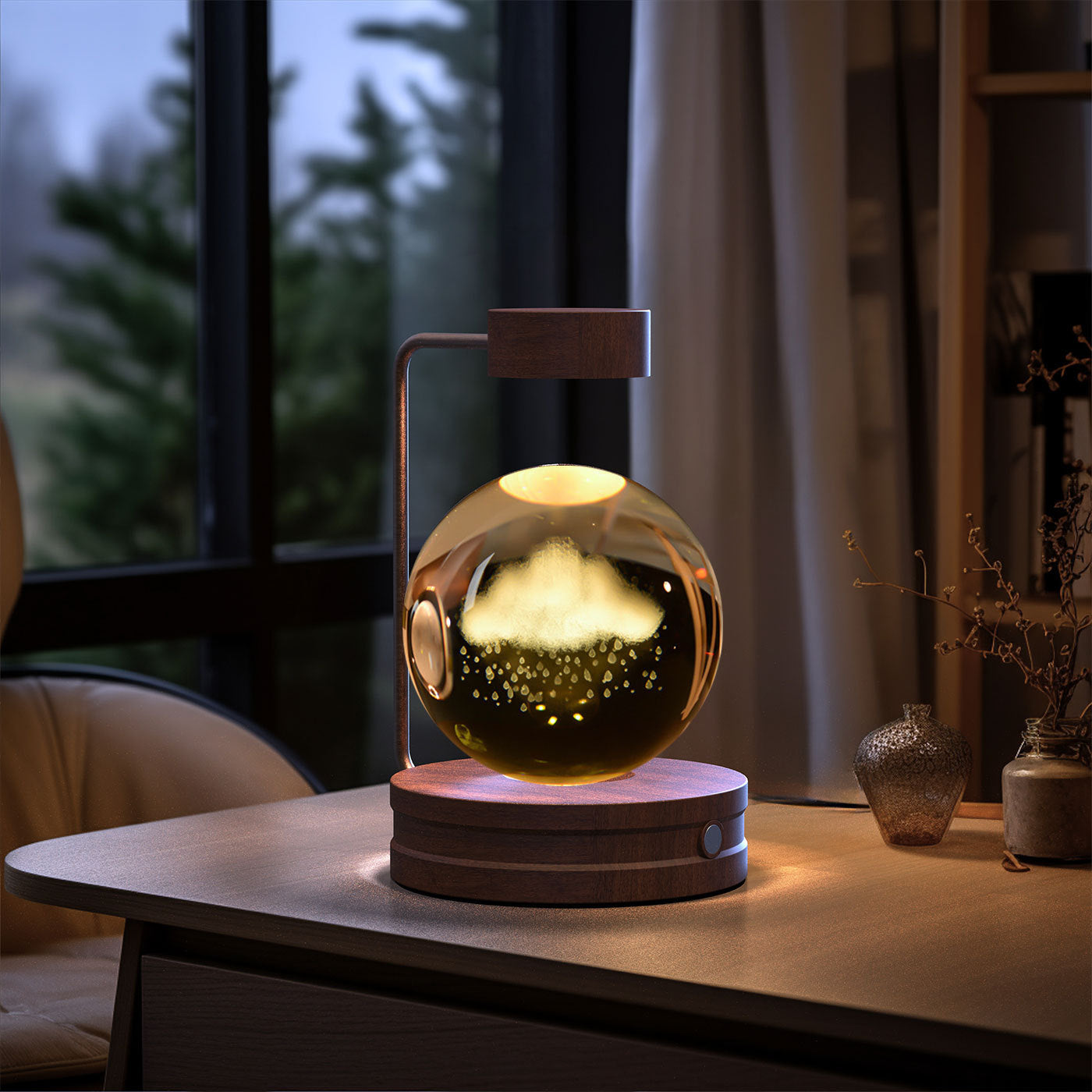 3D Crystal Dinosaur Night Light – USB Powered, Warm Glow, Perfect Birthday Gift & Bedroom Decor