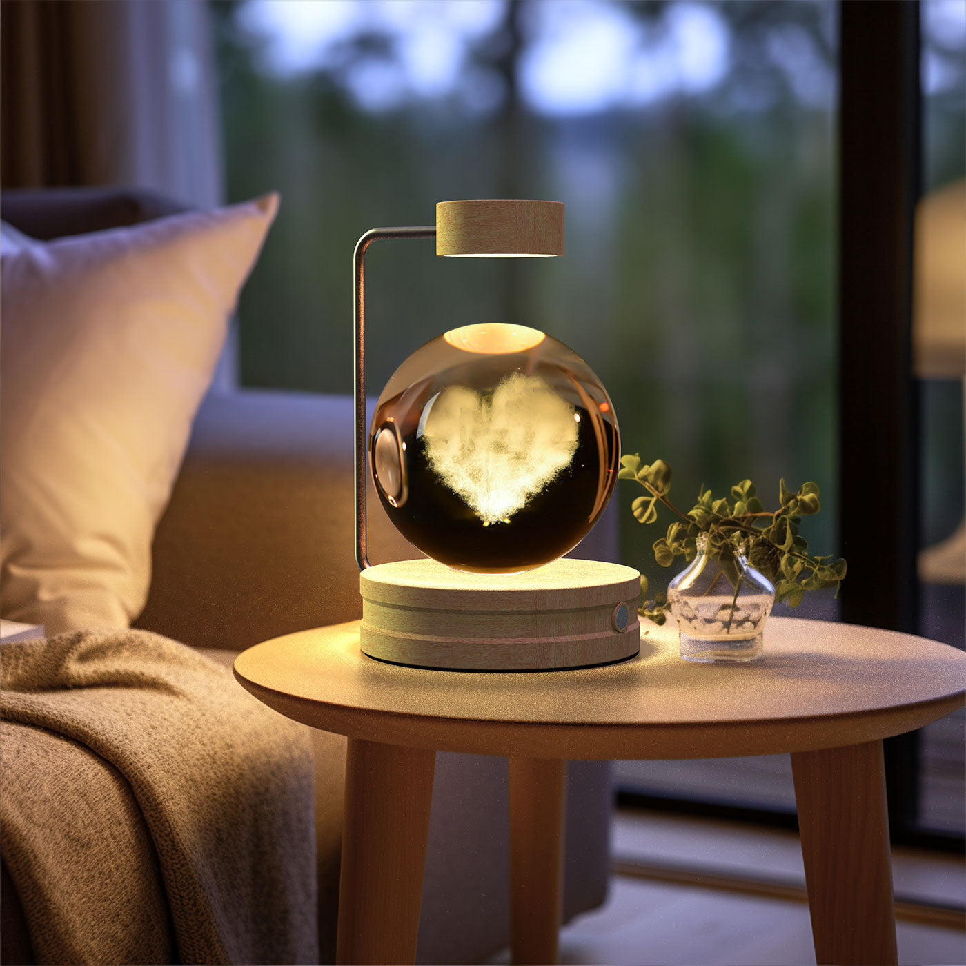 3D Crystal Dinosaur Night Light – USB Powered, Warm Glow, Perfect Birthday Gift & Bedroom Decor