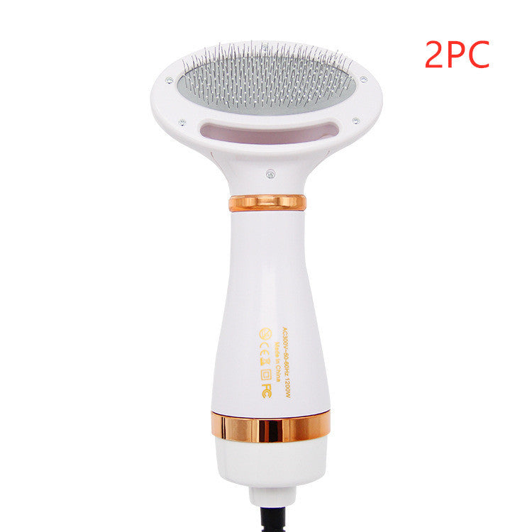 2 in1 Pet Hair Dryer & Grooming Comb | Electric Brush for Dogs & Cats