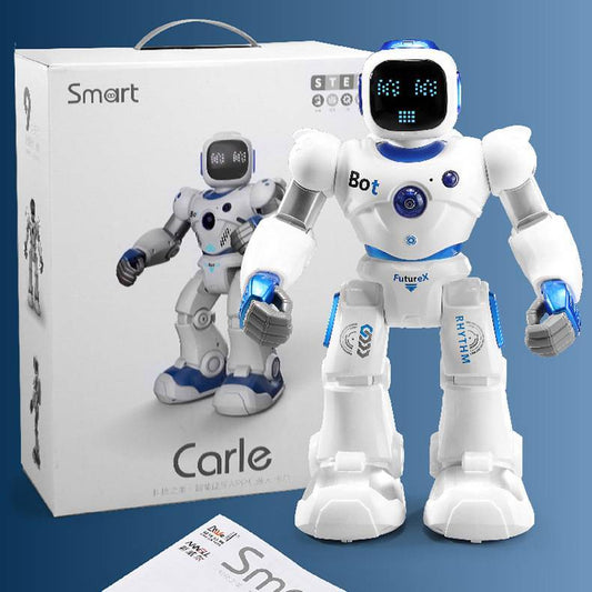 Smart Educational Robot with Remote Control & App Integration for Kids, Touch Mobile Phone APP, Gravity Sensor