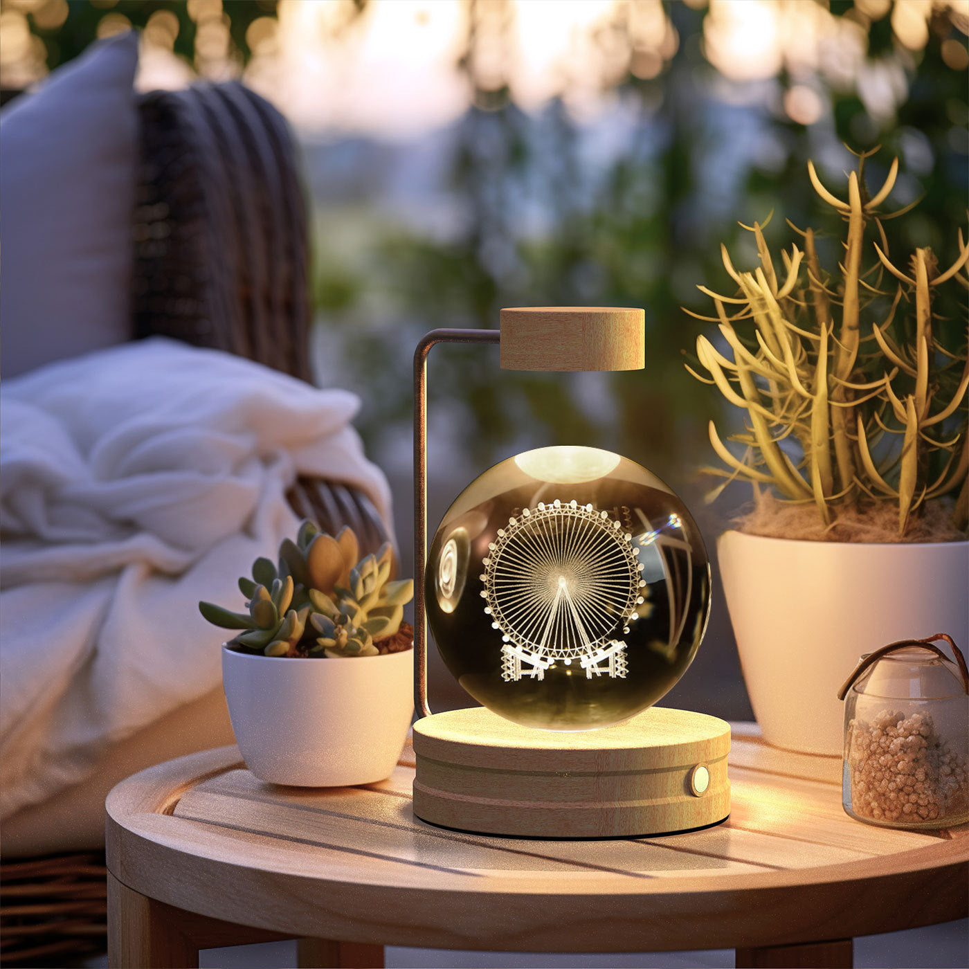 3D Crystal Dinosaur Night Light – USB Powered, Warm Glow, Perfect Birthday Gift & Bedroom Decor