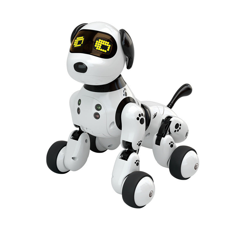 Electronic dog toy - Smart Interactive Robot Dog Toy for Kids – USB Rechargeable with LED Lights and Sound Effects