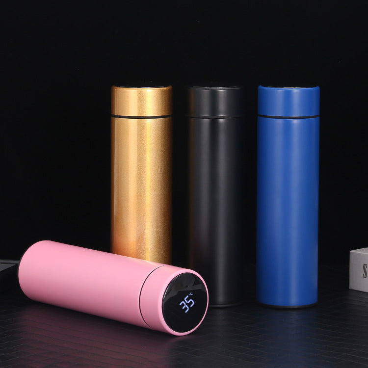 Coffee Mug Cup - Smart Thermal Bottle -Smart Water Bottle 500ML Stainless Steel Insulated Flask with LED Temperature Display