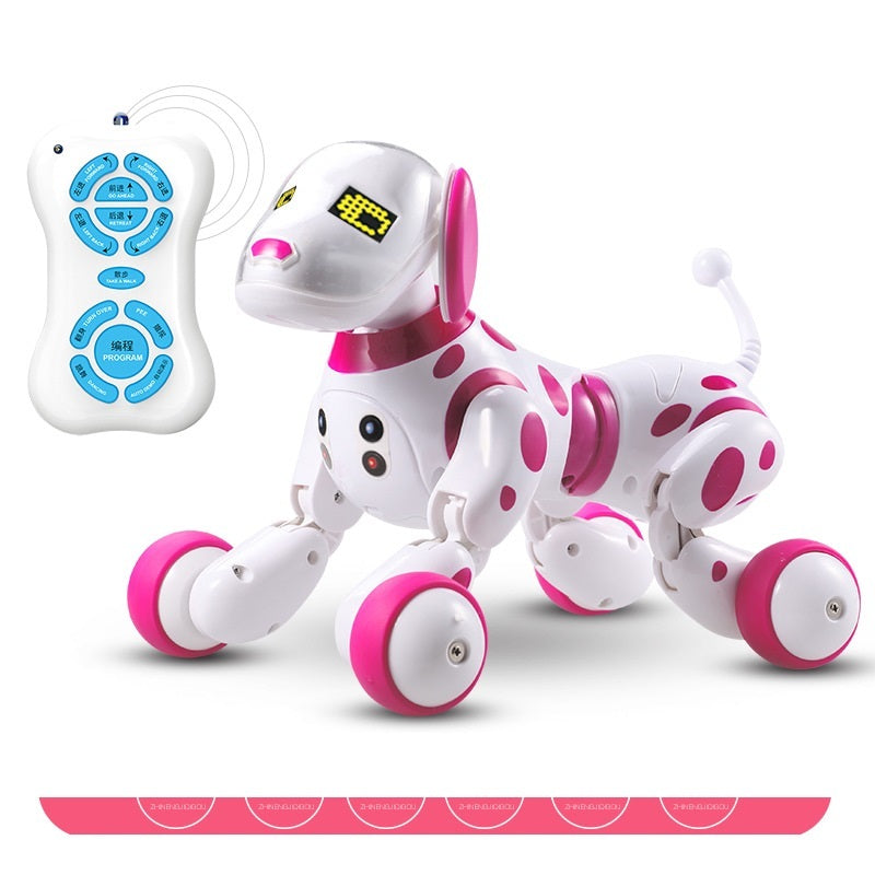 Electronic dog toy - Smart Interactive Robot Dog Toy for Kids – USB Rechargeable with LED Lights and Sound Effects