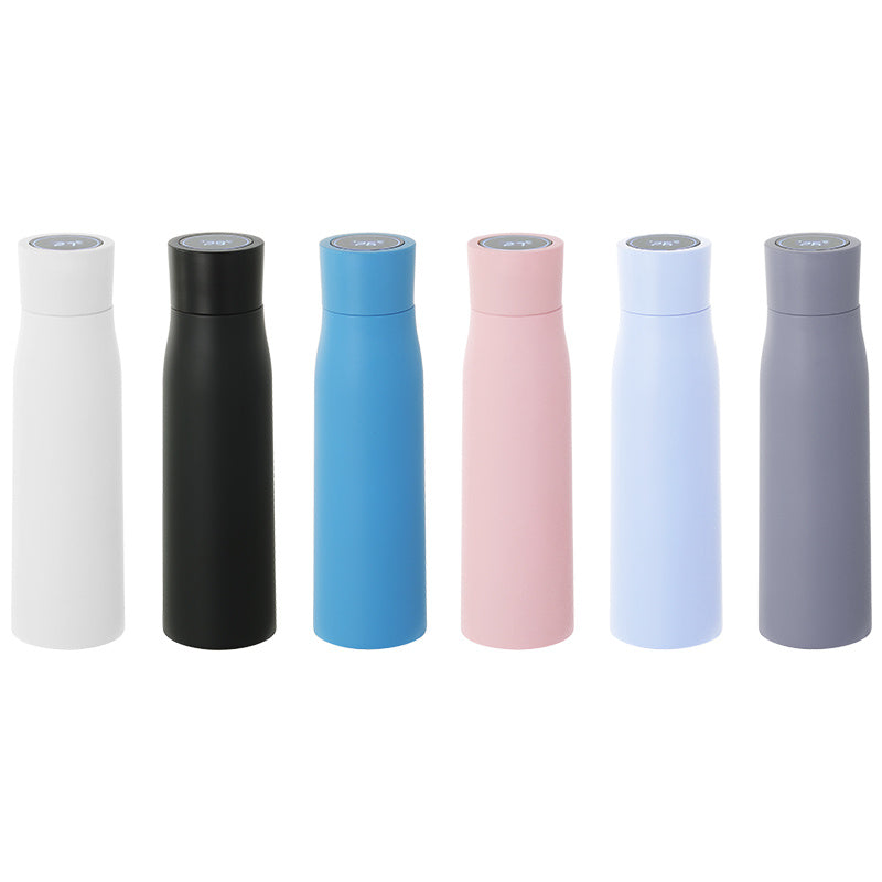 Smart Thermal Water Bottle, Smart Temperature Display Insulated Cup, Stainless Steel Vacuum Insulated Cup, Leak-Proof Travel Tumbler