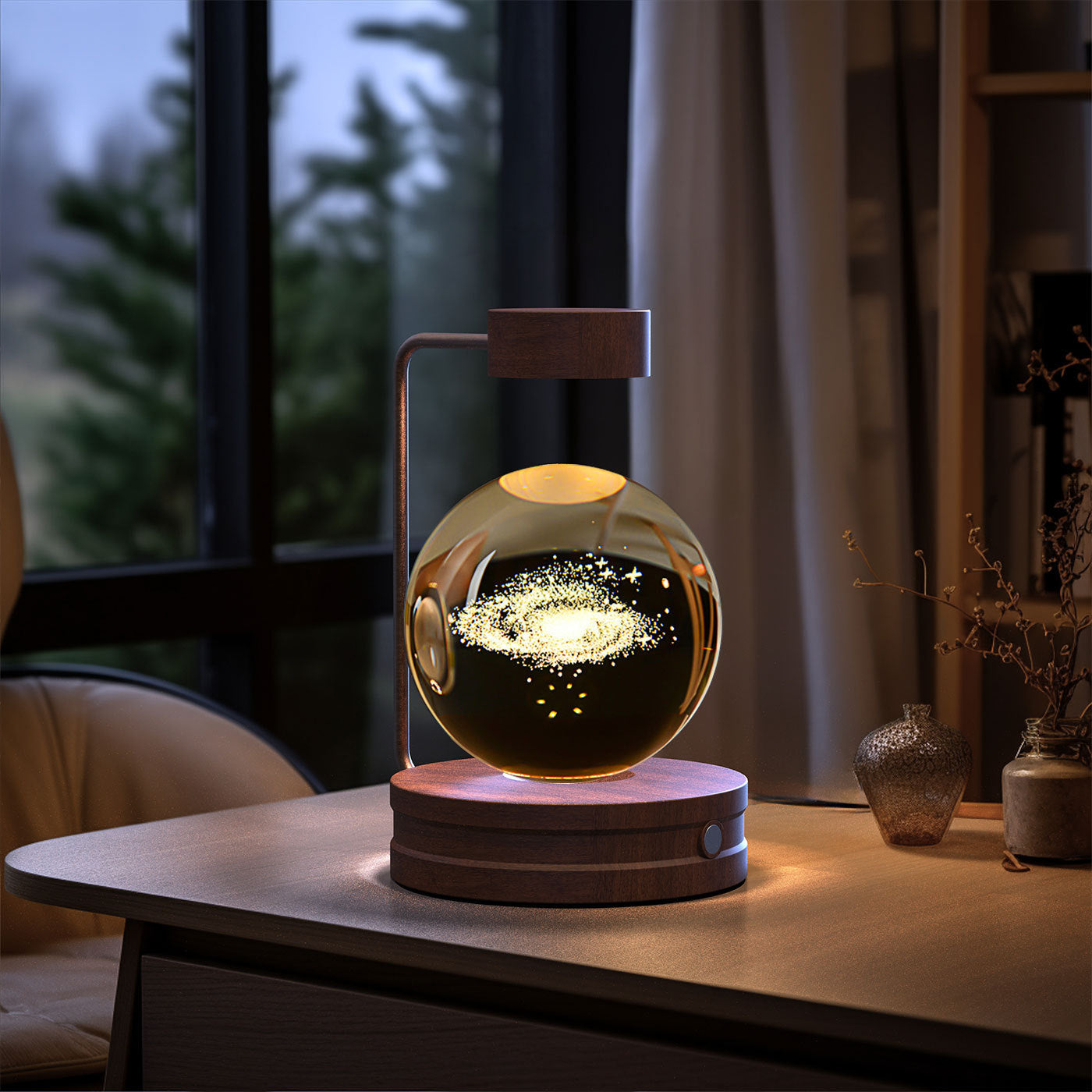 3D Crystal Dinosaur Night Light – USB Powered, Warm Glow, Perfect Birthday Gift & Bedroom Decor